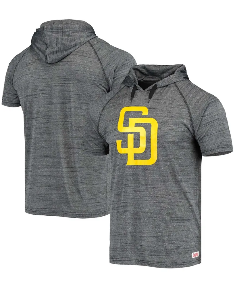 Men's '47 Brown/Gold San Diego Padres Shortstop Pullover Hoodie Size: Extra Large