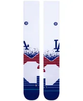 Men's White Los Angeles Dodgers City Connect Over The Calf Socks