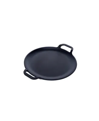 Victoria 10" Comal with 2 Side Handles, Seasoned