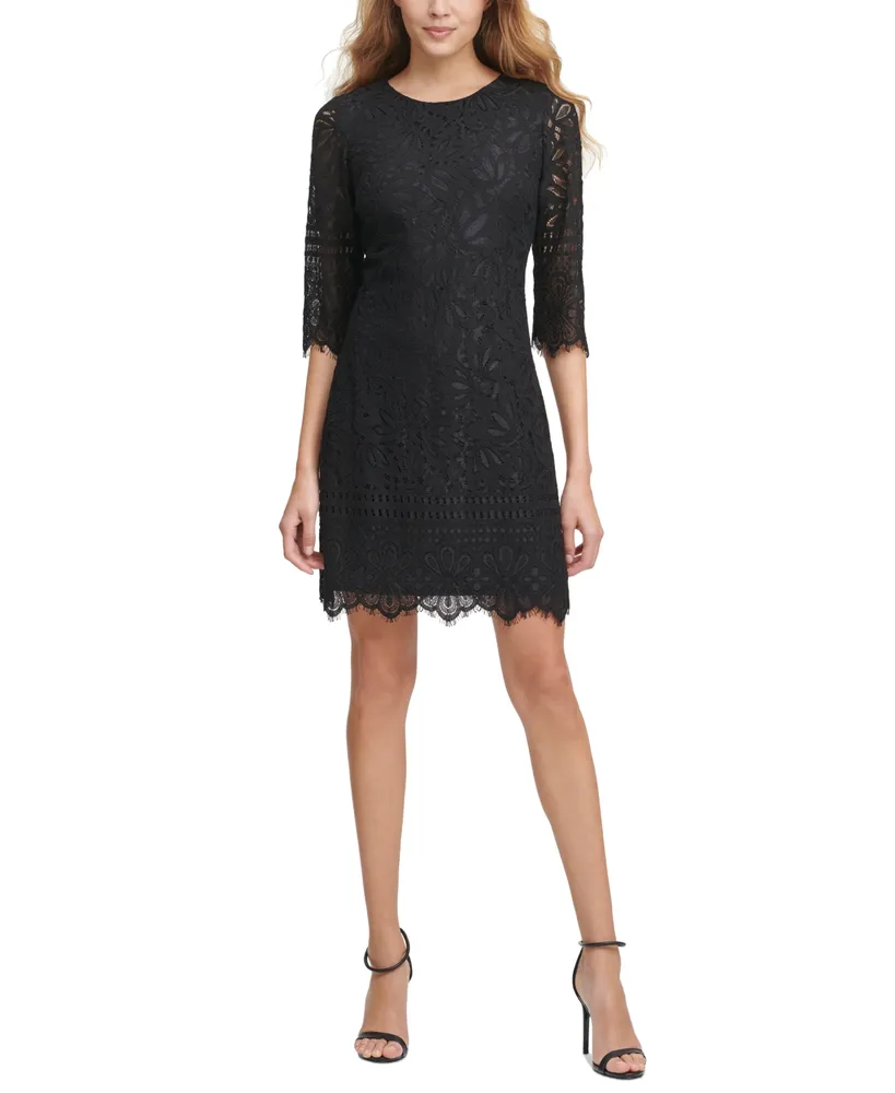 kensie Lace Sheath Dress