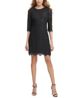 kensie Lace Sheath Dress