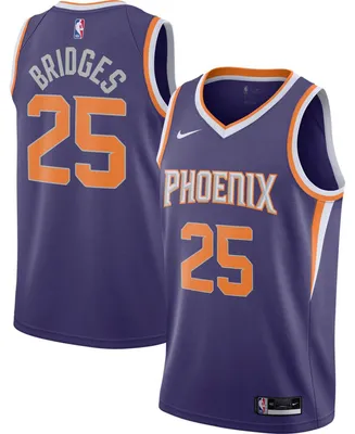 Men's Mikal Bridges Purple Phoenix Suns 2020/21 Swingman Player Jersey - Icon Edition