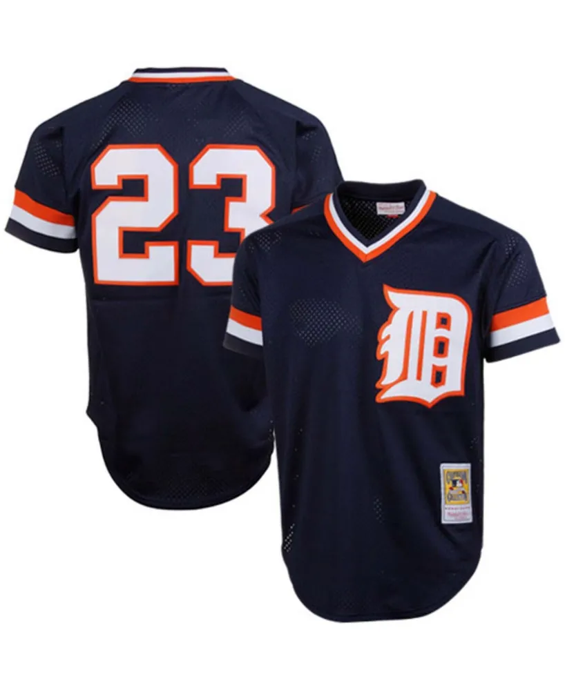 Men's Mitchell & Ness Kirk Gibson Orange Detroit Tigers Fashion Cooperstown Collection Mesh Batting Practice Jersey