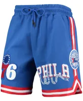 Men's Royal Philadelphia 76ers Team Chenille Shorts