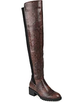 Journee Collection Women's Aryia Wide Calf Boots