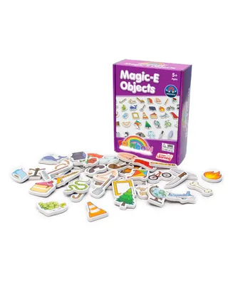 Junior Learning Magic-e Magnetic Learning Foam-Like Objects Educational Learning Set, 40 Pieces