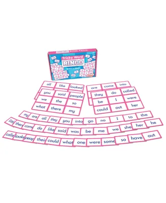 Junior Learning Tricky Word Bingo Match the Words Educational Learning Game