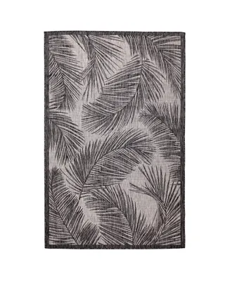 Liora Manne' Carmel Fronds 7'10" x 9'10" Outdoor Area Rug