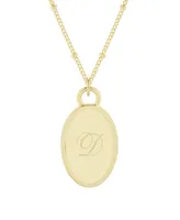 Women's Eleanor Initial Pendant - Gold