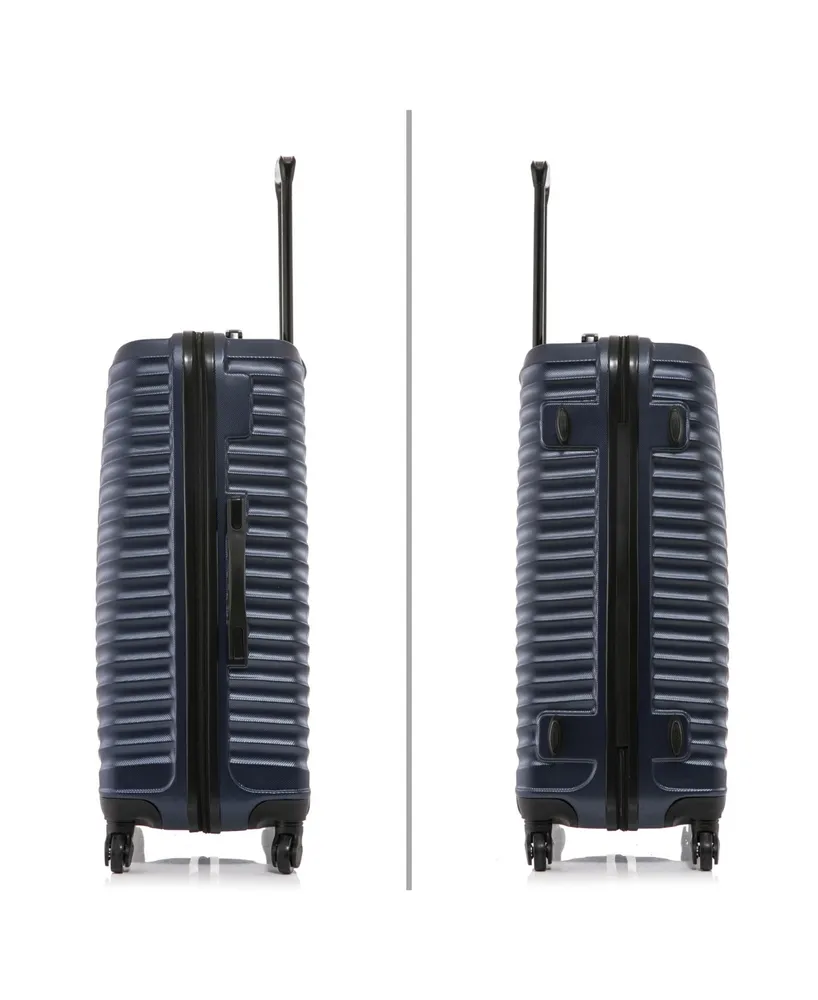 InUSA Adly Lightweight Hardside Spinner Luggage Set, 3 piece