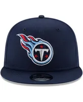 Men's Navy Tennessee Titans Basic 9FIFTY Adjustable Snapback Hat