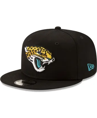 Men's Black Jacksonville Jaguars Basic 9FIFTY Adjustable Snapback Hat