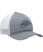 Men's Gray Classic99 Futura Trucker Snapback Hat