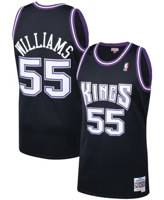 Men's Jason Williams Black Sacramento Kings 2000-01 Hardwood Classics Swingman Player Jersey