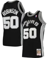 Men's David Robinson Black San Antonio Spurs Hardwood Classics 1998-99 Swingman Jersey