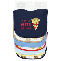 Hudson Baby Infant Boy Cotton Bibs, Dinosaur Explorer, One Size