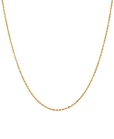 Rope Link 20" Chain Necklace in 14k Gold