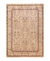 Adorn Hand Woven Rugs Mogul M1055 6'2" x 8'10" Area Rug - Gold