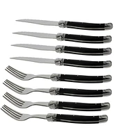 French Home Ultimate 13 Piece Laguiole Kitchen and Steak Knife & Fork Set