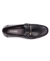 Aston Marc Men's Perforated Buckle Loafers