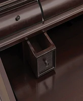 Milo 10-Drawer Secretary Desk