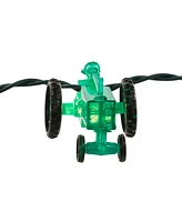 Kurt Adler 10-Light Green Tractor Light Set