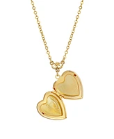 2028 Heart Locket Necklace