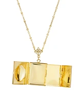 2028 Rectangular 4 Way Locket Necklace