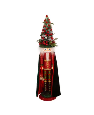 Kurt Adler 24" Battery-Operated Hollywood Nutcracker with Led Hat