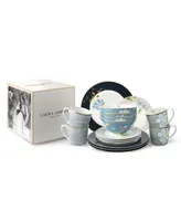 Laura Ashley Heritage Collectables Dinner Set in Gift Box, 16 Pieces