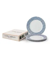 Laura Ashley Blueprint Collectables Floris Plates in Gift Box, Set of 4