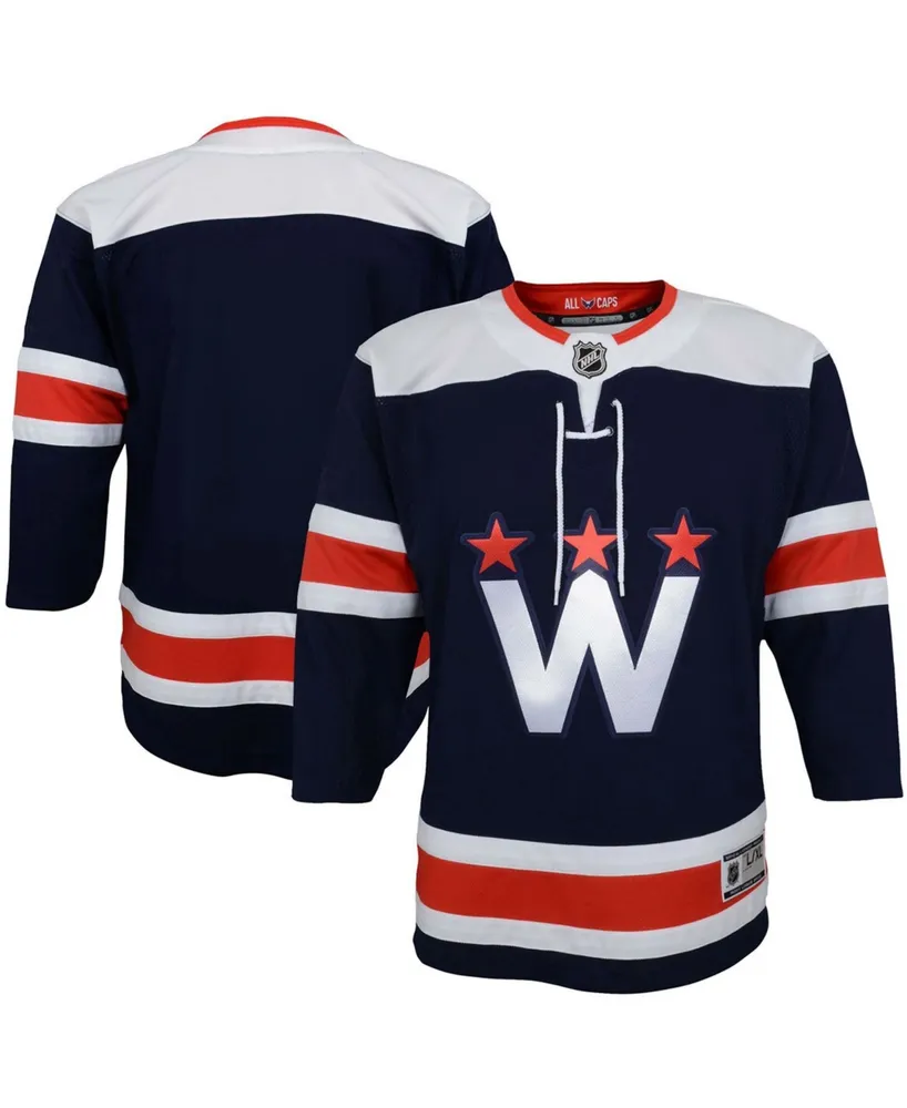 Big Boys Navy Washington Capitals 2020/21 Alternate Premier Jerseys