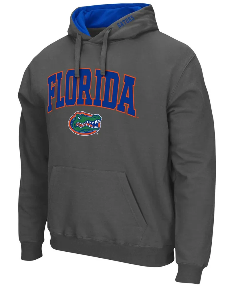 Men's Charcoal Florida Gators Arch Logo 3.0 Pullover Hoodie
