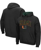 Men's Miami Hurricanes Arch Logo 3.0 Pullover Hoodie