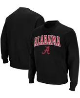 Colosseum Men's Alabama Tide Arch Logo Crew Neck Sweatshirt