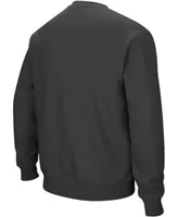 Colosseum Men's Nebraska Huskers Arch & Logo Pullover Sweatshirt