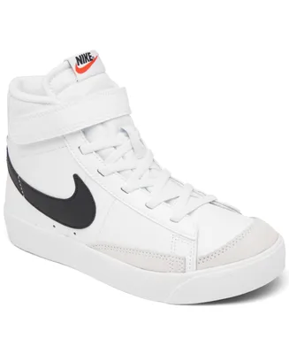 Nike Little Kids' Blazer Mid '77 Fastening Strap Casual Sneakers from Finish Line
