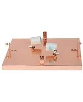 Lalia Home Glam 2 Light Square Flush Mount