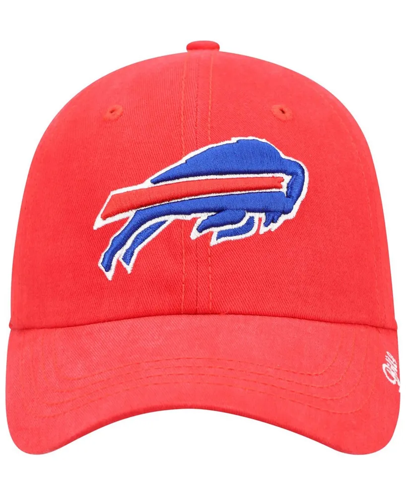 Women's Red Buffalo Bills Miata Clean Up Secondary Adjustable Hat