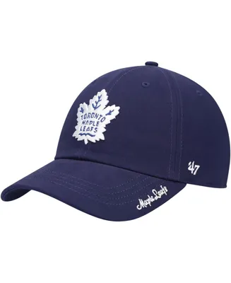 Women's Navy Toronto Maple Leafs Team Miata Clean Up Adjustable Hat