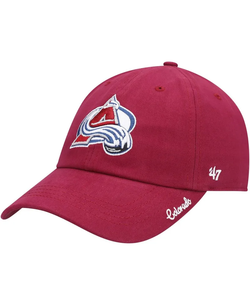 Women's Burgundy Colorado Avalanche Team Miata Clean Up Adjustable Hat