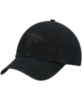 Men's Black Atlanta Falcons Team Tonal Clean Up Adjustable Hat