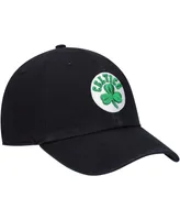 Men's Black Boston Celtics Team Clean Up Adjustable Hat