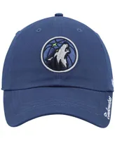 Women's Navy Minnesota Timberwolves Miata Clean Up Logo Adjustable Hat