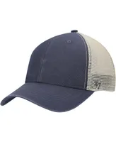 Men's Navy, Natural Flagship Mvp Snapback Hat