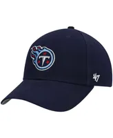 Boys Navy Tennessee Titans Basic Mvp Adjustable Hat