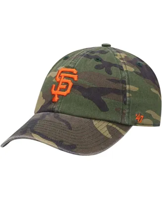 Men's Camo San Francisco Giants Team Clean Up Adjustable Hat