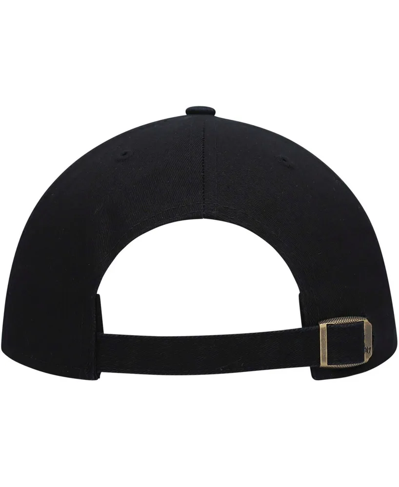 Men's Black Colorado Rockies Legend Mvp Adjustable Hat