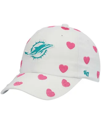 Philadelphia Eagles '47 Toddler Girls Surprise Clean Up Adjustable Hat - White