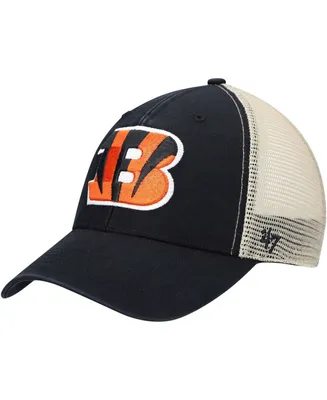 Men's Black Cincinnati Bengals Flagship Mvp Snapback Hat